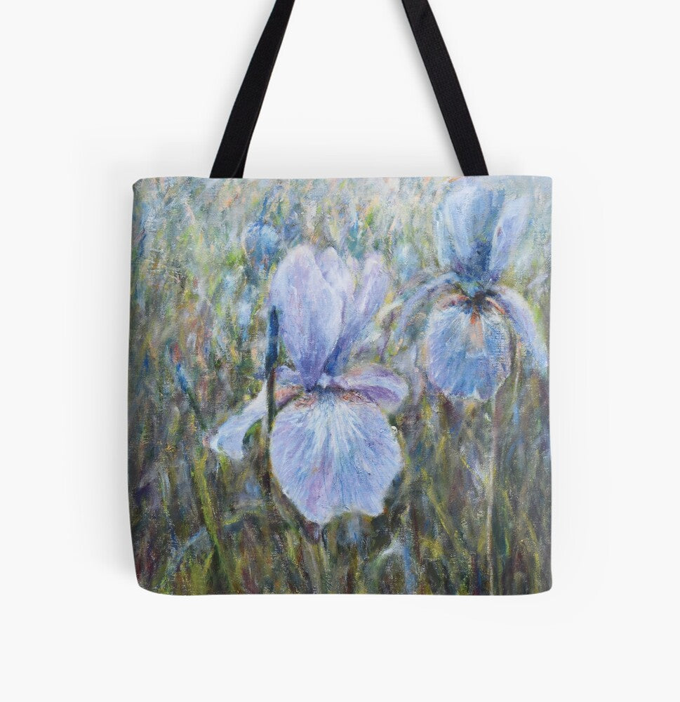 Tote bag Irises