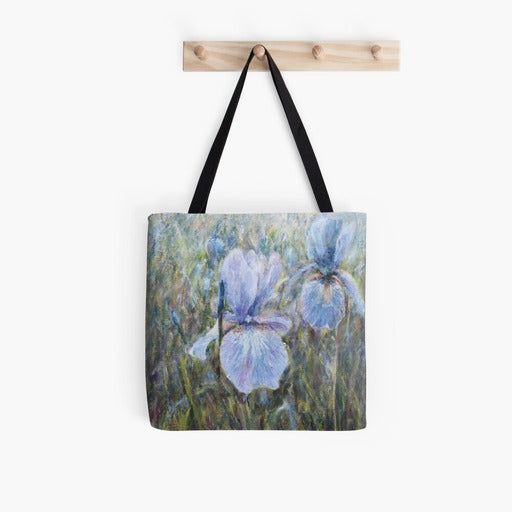 Tote bag Irises