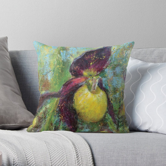 Decorative Pillow Lady´s Slipper